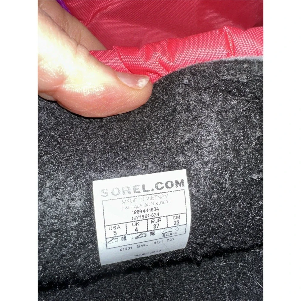 Sorel pink purple